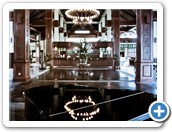 The piano at the Lake Kenyir Resort & Spa