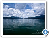 Out on the calm and beautiful Kenyir Lake...